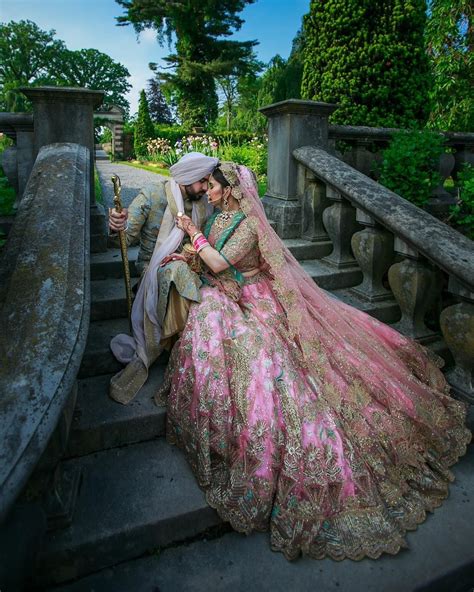 Blush wedding photography, vancouver, british columbia. A beautiful wedding couple portrait | Indian wedding ...