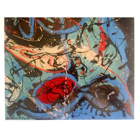 Oil painting reproduction on canvas shop by style: Jackson Pollock Foundation Abstract Expressionist ...