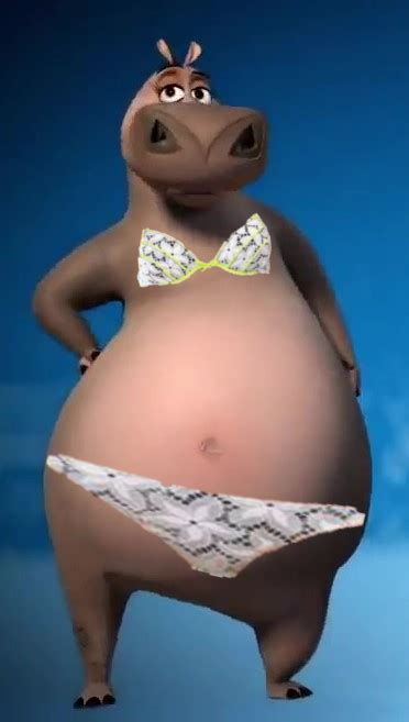Madagascar Gloria Hippo Belly Fat