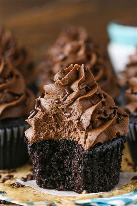 Homemade Moist Chocolate Cupcake Recipe Life Love And Sugar