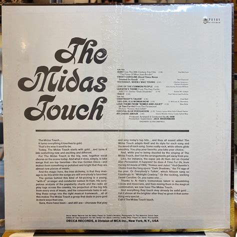 The Midas Touch - Midas Touch, The | VINYL7 RECORDS