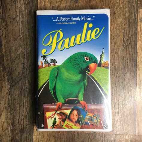 Paulie Vhs 1998 Clamshell Factory Sealed 96898358835 Ebay