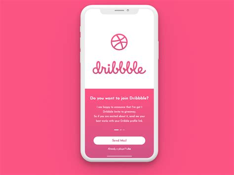 Dribble Invite Available For An Awesome Designer By Bittas Sebastian On