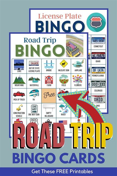 Before Your Next Road Trip Download These Free Car Bingo Printable