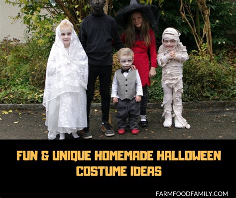 10 Fun And Unique Homemade Halloween Costume Ideas