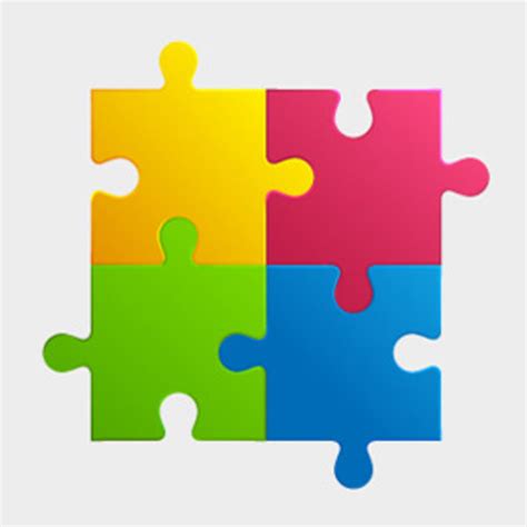 Free Colorful Puzzle Pieces Freevectors