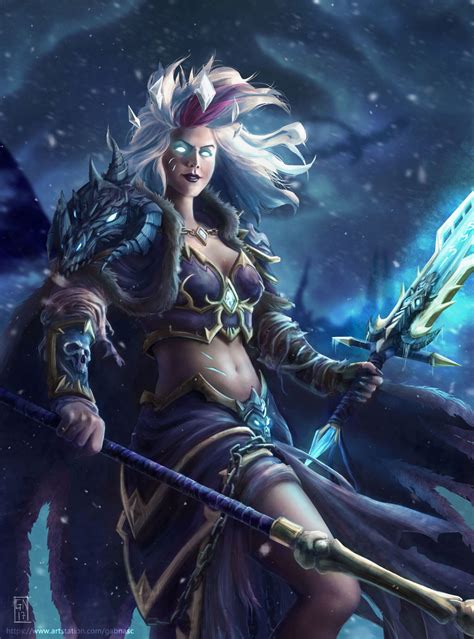 Frost Lich Jaina by Tsu-gambler on @DeviantArt | Warcraft art, World of
