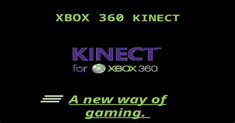 Xbox 360 Kinect 2 Pptx Powerpoint