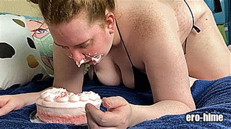 All Fours Messy Birthday Cake Eating Ero Hime Clips Sale Com