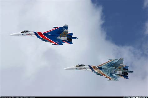 Sukhoi Su 27s Russia Air Force Aviation Photo 1681525
