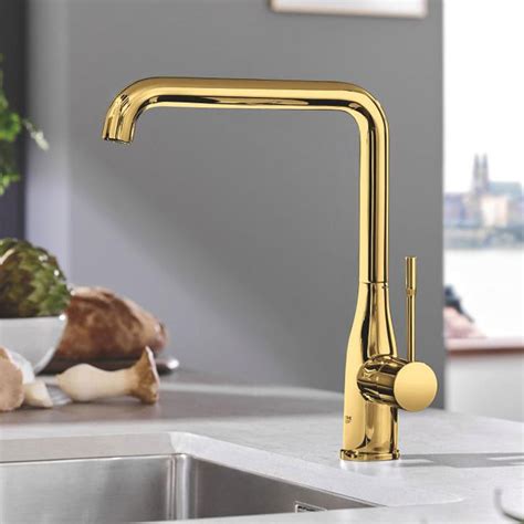 Grohe Essence Cool Sunrise Single Lever Sink Mixer Tap 12 30269gl0