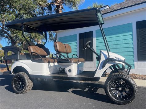 2022 48v 6 Seater Golf Cart By Navitas With Ecoxgear Bluetooth Speaker