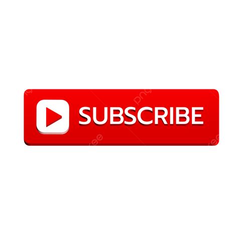 Youtube Subscribe Button Transparent Png All Png All
