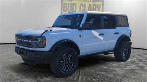 New 2023 Ford Bronco Badlands 2 Door Advanced 4x4 Ratings Pricing