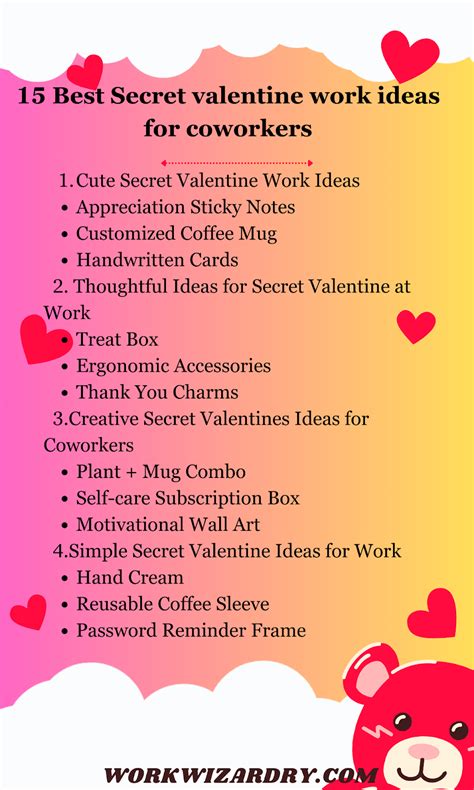 15 Best Secret Valentine Work Ideas For Coworkers Work Wizardry