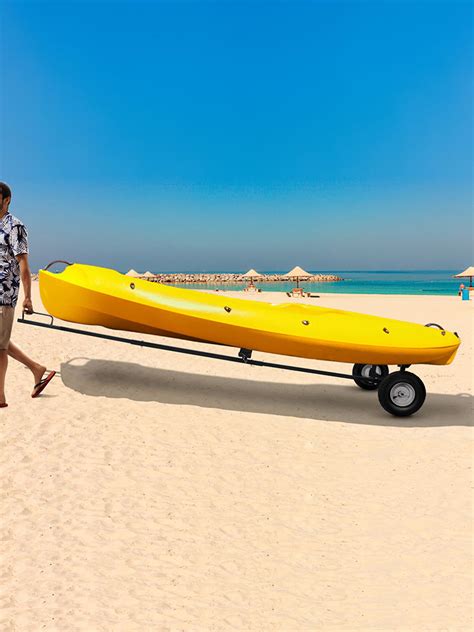 Vevor Kayak Canoe Boat Carrier Cart Trailer Trolley Mover Dolly Durable