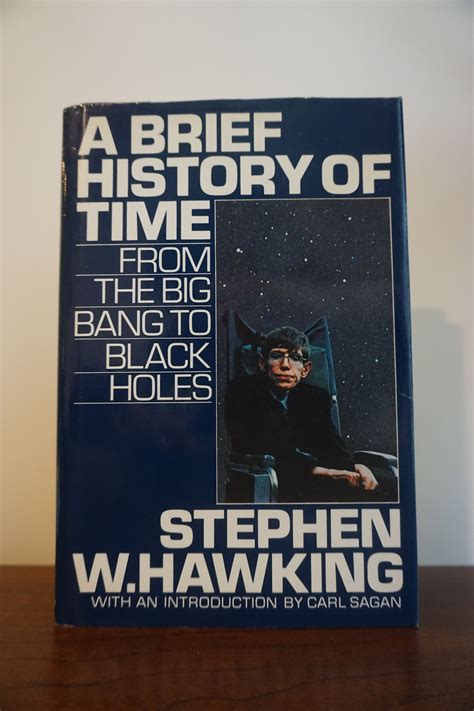 A Brief History Of Time By Stephen Hawking Near Fine 1988 Egr Books