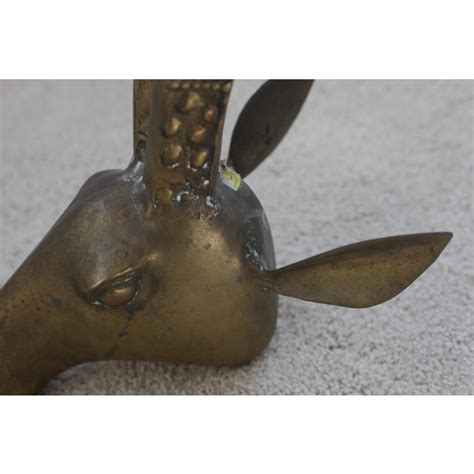The mosaic bases are available in different styles and sizes and can be used as dining table bases, end table bases, coffee cocktail bases and even counter height mosaic bases, bar height bases and chat height mosaic table base. Brass Ibex Rams Head Coffee Table - Base Only | Chairish