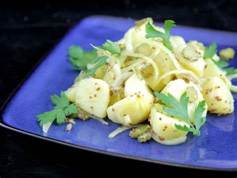 Salade de pommes de terre et cornichons Recette de Salade de pommes