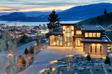 Vibrant Views: Modern home has some of the most stunning views of nearest city and mountainside ...