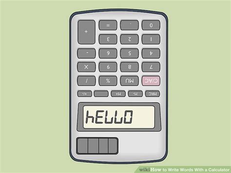 How to Write Words With a Calculator 9 Steps (with Pictures)