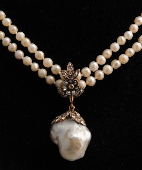 Valuable Vintage Pearls Natural Pearl Necklace Natural Pearls Vintage