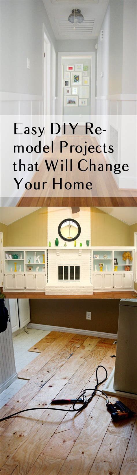 Super Easy Diy Projects That Make A Huge Difference In Your Home Home