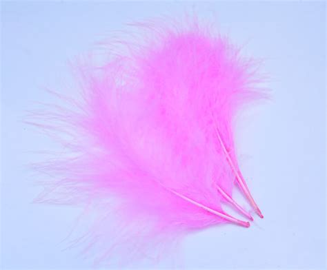 50pcs Turkey Featherterrific Turkey Plumage 4 6 Pink Color Turkey Feather Craft Feather