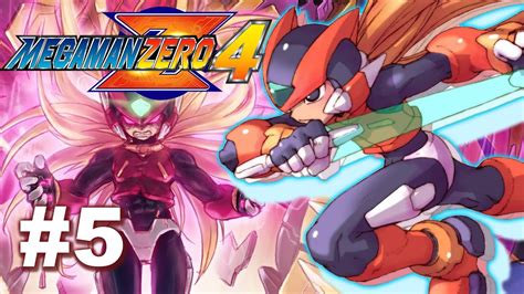 Mega Man Zero 4 Zx Collection Hd Gameplay Walkthrough 5 Youtube