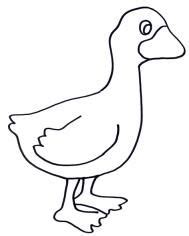 Mother goose coloring pages free printable. goose coloring page | Desenhos