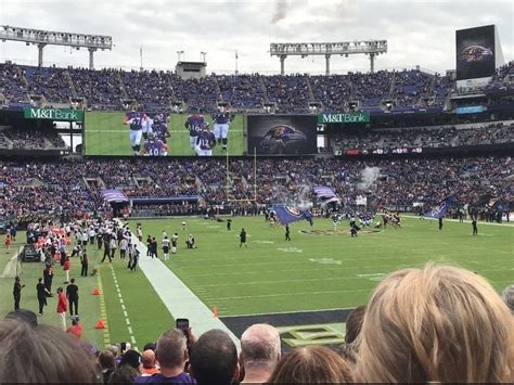 Ravens Mandt Bank Stadium Ranked In Middle Of Pack Among Nfl Fields