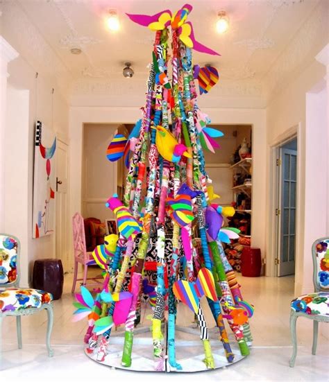 Artelexia Festive Folk Art Christmas Trees