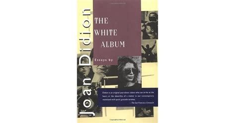 The White Album By Joan Didion