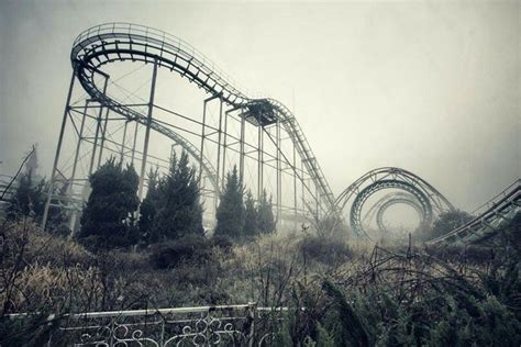 Super Awesome Haunted Rollercoaster Abandoned Theme Parks Abandoned