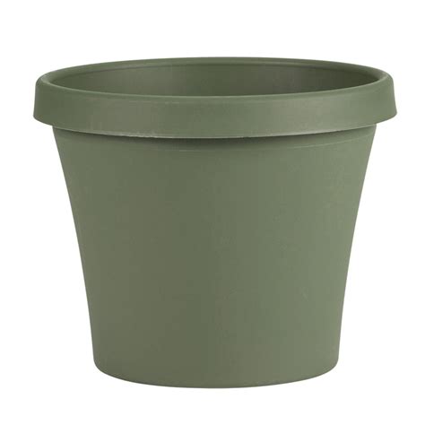 Bloem 50414 Terra 14 Inch Round Plastic Flower Garden Planter Pot