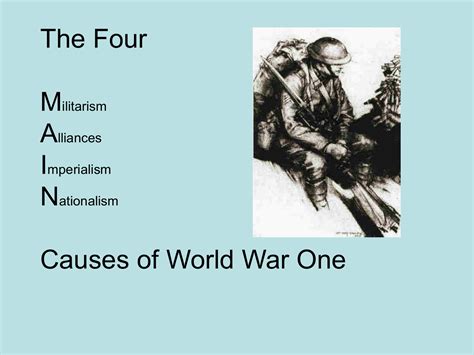 Main Causes Of Wwi