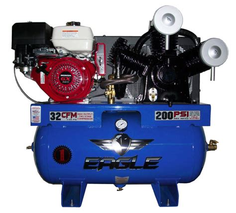 Gas Electric Start Air Compressors At