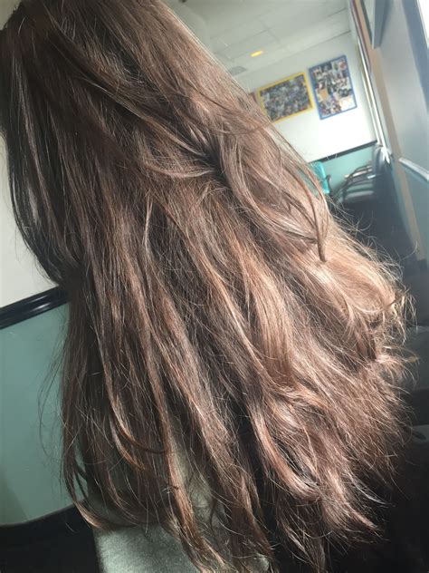 Light Brown Layered Hair Brunette Hair With Highlights