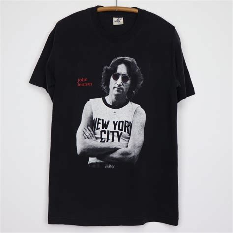 Vintage John Lennon New York City Shirt 1990s Cool Shirts Shirts