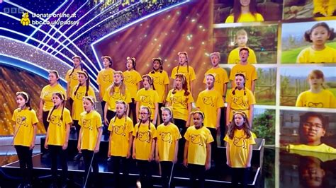 Bbc Children In Need Choir 2022 Perform ‘somewhere Only We Know By