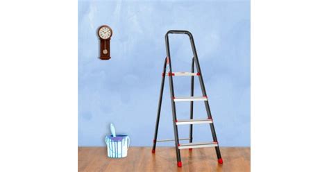 Buy Prestige Pcbl 4 Steps Cleanhome Aluminium Ladder 4 Steps With 5 Years Warranty Online At