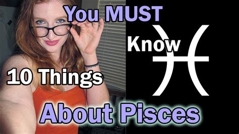 Pisces Personality 10 Things You Must Know Youtube