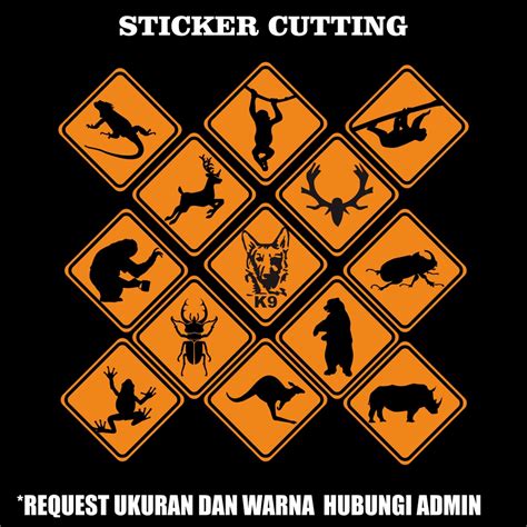 Jual Sticker Cutting Rambu Rambu Plang Shopee Indonesia