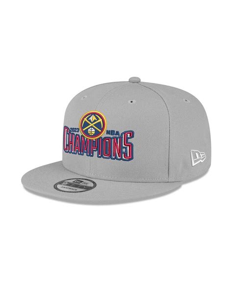 Ktz Gray Denver Nuggets 2023 Nba Finals Champions 9fifty Snapback Hat