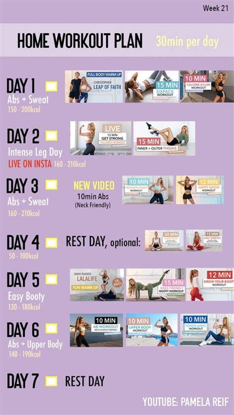 Pin On Workout Challenge