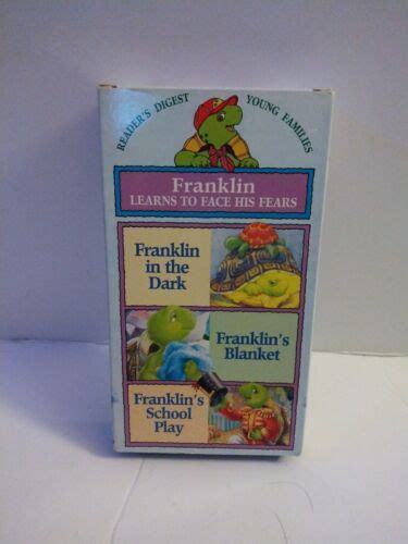 Franklin Learns To Face His Fears Vhs Tape Readers Digest Young