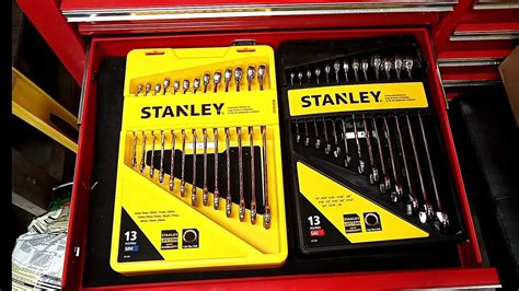 Stanley Professional Combination Wrench Sets 87 245 87 244 Youtube