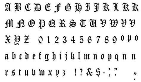 Top Printable Old English Letters Obriens Website