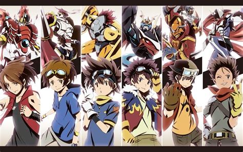 Digimon Protagonists Digimon Wallpaper Anime Digimon Adventure