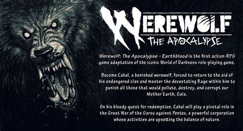 17 814 tykkäystä · 609 puhuu tästä. Werewolf: The Apocalypse Has A New Publisher & Game ...